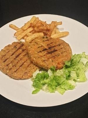 Hamburguesa vegana receta