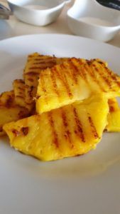 Piña a la plancha