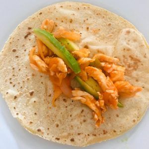 Tortillas mexicanas de maíz para tacos preparación