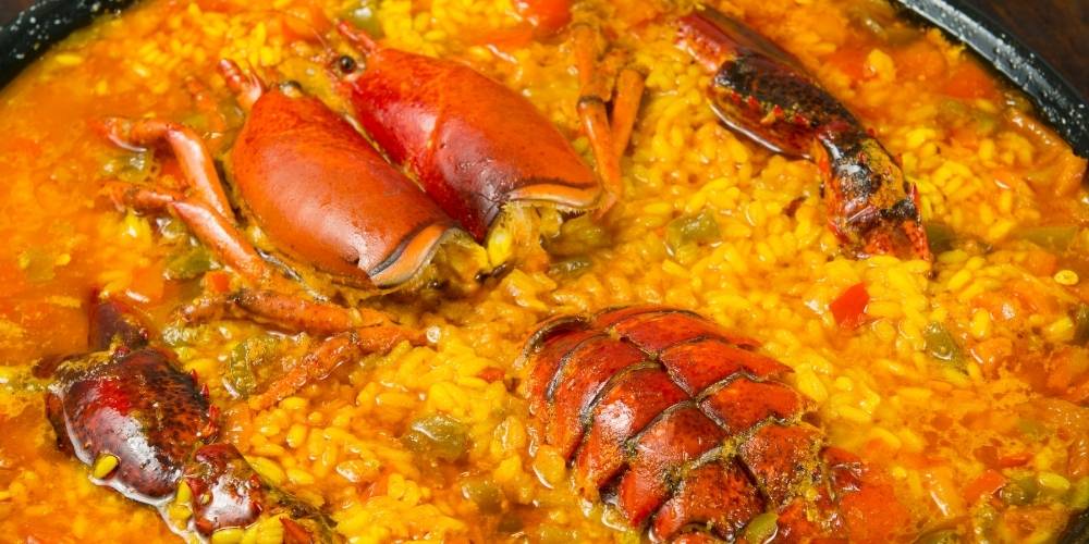 Receta arroz con bogavante