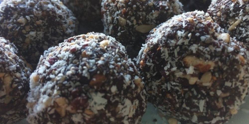 Receta bolitas energéticas con coco