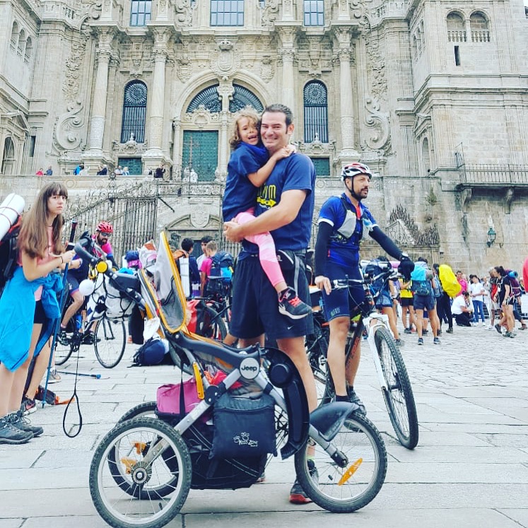 Kike y lola catedral santiago de Compostela