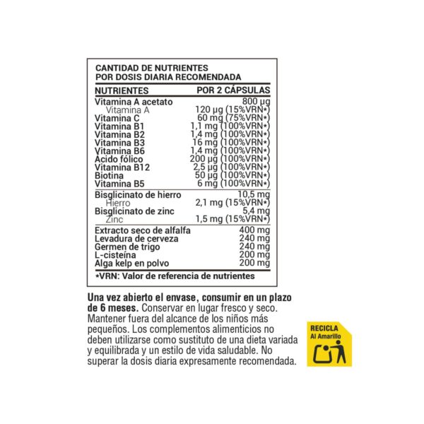 Suplemento para pelo y uñas - Imagen 5