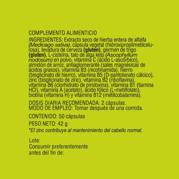 Suplemento para pelo y uñas - Imagen 4