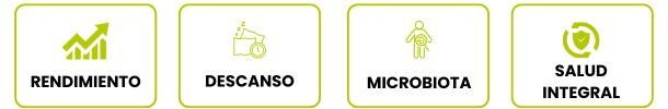 Características del Pack 360 Rendimiento y Salud Integral de Nutrium