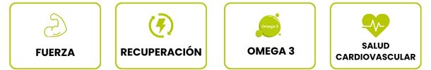 Características del Pack Potencia y Protección de Nutrium con creatina y omega 3