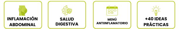 Características del e-book Dieta antiinflamatoria de Nutrium